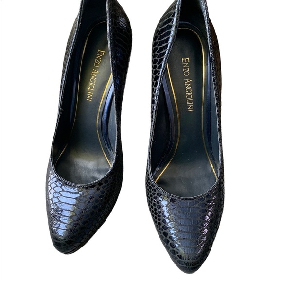 Enzo Angiolini Platform Pump Stiletto High Heels Size 8M - Picture 3 of 17